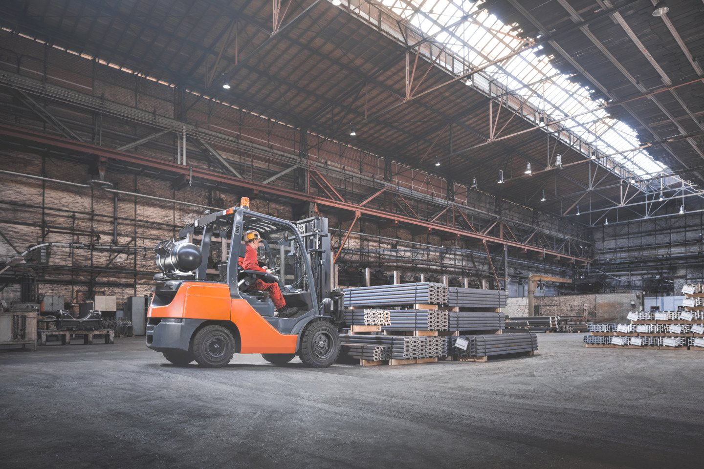 hydraulic truck scale system for delivery vehicles